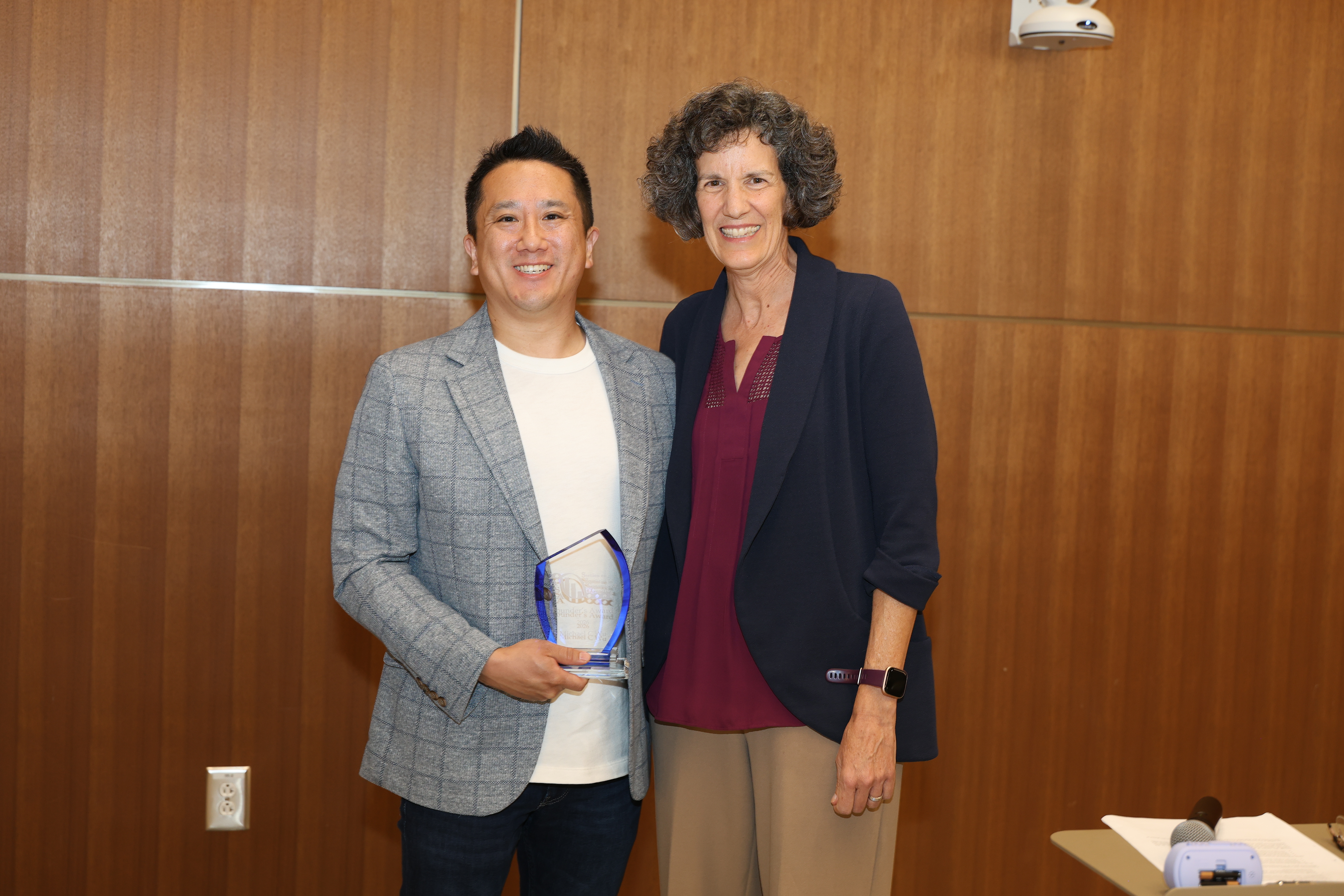 Keynote speaker Wu